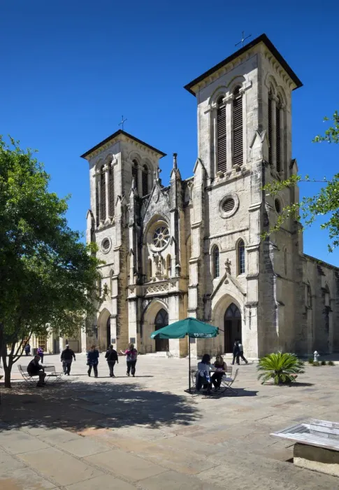 Framed Print : Texas, San Antonio, San Fernando Cathedral, Main Plaza, National Register Of Historic Framed Print : Texas, San Antonio, San Fernando Cathedral, Main Plaza, National Register Of Historic