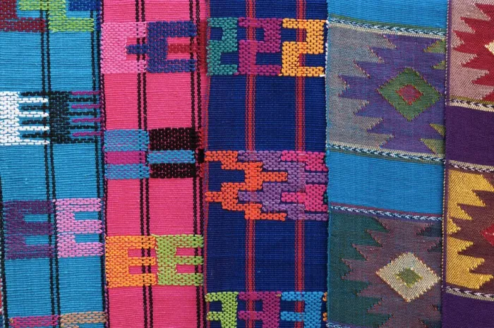 Framed Print : Textiles, Antigua, Guatemala Framed Print : Textiles, Antigua, Guatemala
