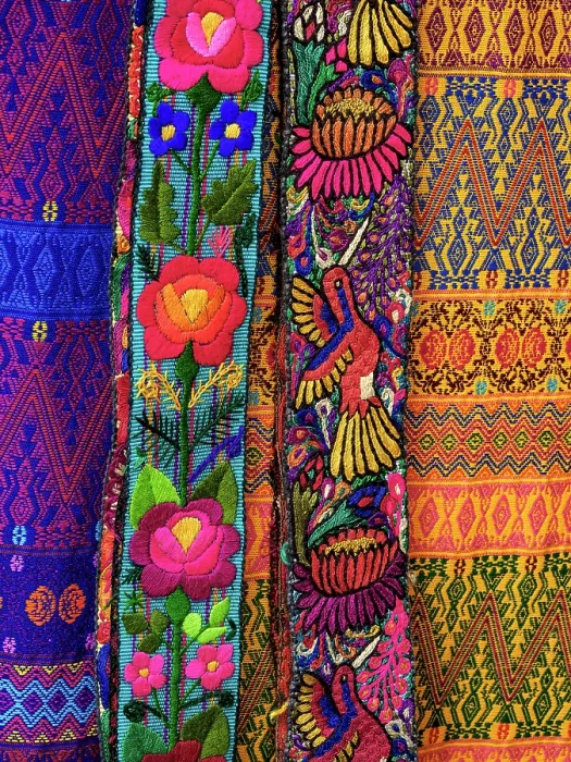 Framed Print : Textiles at the Handicraft Market, Chichicastenango, El Quiche Department, Guatemala Framed Print : Textiles at the Handicraft Market, Chichicastenango, El Quiche Department, Guatemala