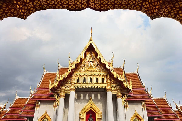 Thailand, bangkok, Wat Benchamabophit, Marble temple