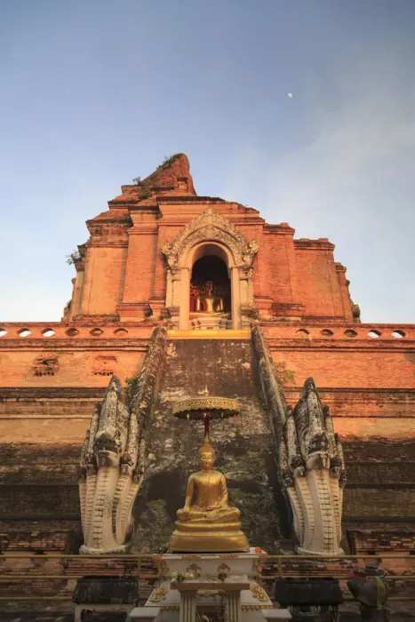 Framed Print : Thailand, Chiang Mai, Wat Chedi Luang Framed Print : Thailand, Chiang Mai, Wat Chedi Luang