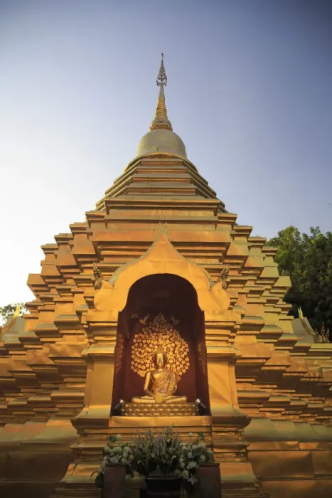 Framed Print : Thailand, Chiang Mai, Wat Phan On Framed Print : Thailand, Chiang Mai, Wat Phan On
