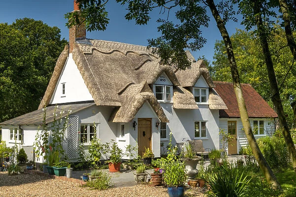 Thatched Cottage, near Sudbury, Suffolk, England