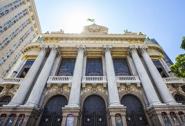 Theatro Municipal (Opera House), Centro, Rio de Janeiro, Brazil