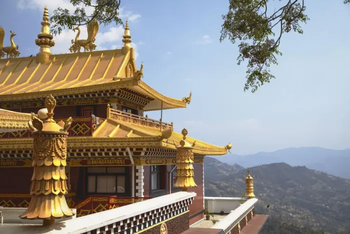 Framed Print : Thrangu Tashi Yangtse Monastery inside Namobuddha complex, Dhulikhel, Kathmandu Valley Framed Print : Thrangu Tashi Yangtse Monastery inside Namobuddha complex, Dhulikhel, Kathmandu Valley