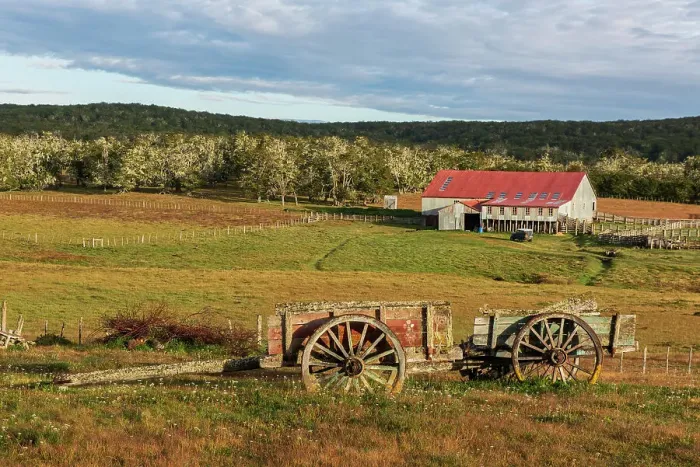 Framed Print : Tierra del Fuego, Argentina, Estancia Rolito