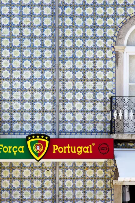 Framed Print : Tiled house, Tavira, Algarve, Portugal Framed Print : Tiled house, Tavira, Algarve, Portugal
