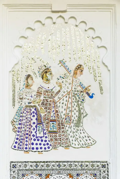 Framed Print : Tiled mosaic, Taj Lake Palace, Lake Pichola, Udaipur, Rajasthan, India Framed Print : Tiled mosaic, Taj Lake Palace, Lake Pichola, Udaipur, Rajasthan, India