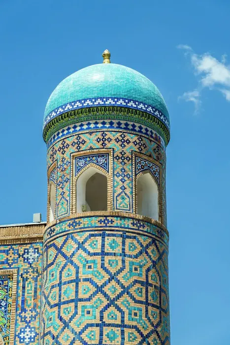 Framed Print : Tilya-Kori Madrasa, Registan, Samarkand, Uzbekistan