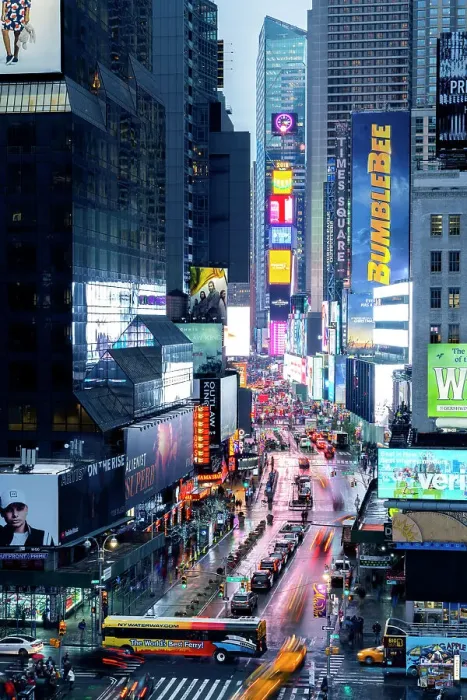 Framed Print : Times Square, Manhattan, New York City, New York, USA