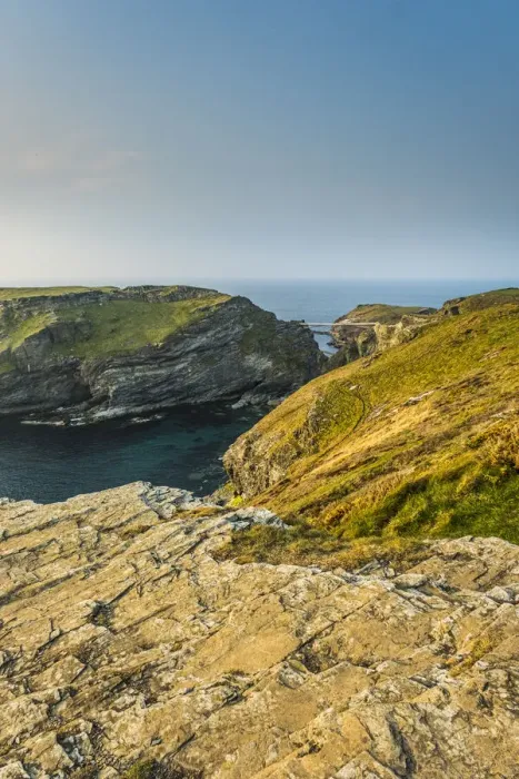 Framed Print : Tintagel castle, Tintagel, Cornwall, England, UK