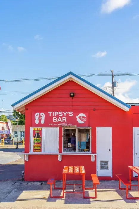 Framed Print : Tipsys Bar, Oistins, Barbados, Caribbean