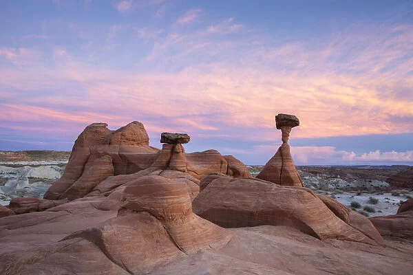 Toadstools Mushroom Rocks in the Grand Staircase, Escalante National Monument