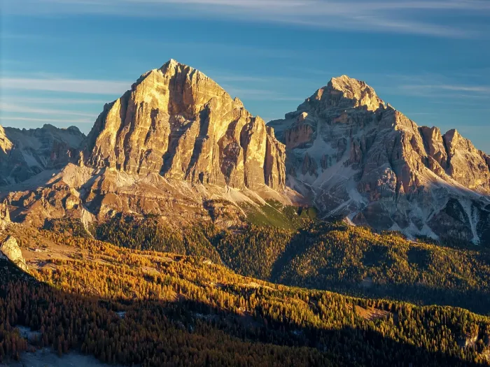 Framed Print : Tofana di Rozes & Cima Tofana di Mezzo in Autumn, Dolomites, Belluno Province, Italy Framed Print : Tofana di Rozes & Cima Tofana di Mezzo in Autumn, Dolomites, Belluno Province, Italy