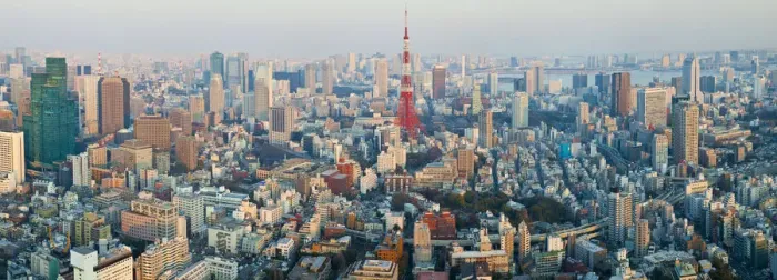 Framed Print : Tokyo skyline and Tokyo Tower, Tokyo, Japan Framed Print : Tokyo skyline and Tokyo Tower, Tokyo, Japan