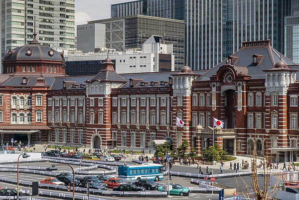 Tokyo station building, Tokyo, Japan