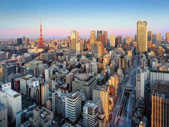 Framed Print : Tokyo Tower, Minato, Tokyo, Kanto, Japan