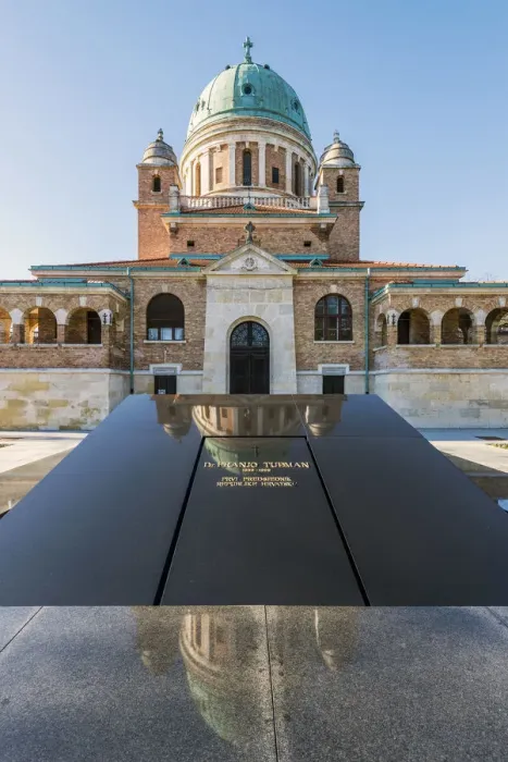 Framed Print : Tomb of Franjo Tudjman, the first Croatian president at Mirogoj Cemetery, Zagreb, Croatia Framed Print : Tomb of Franjo Tudjman, the first Croatian president at Mirogoj Cemetery, Zagreb, Croatia