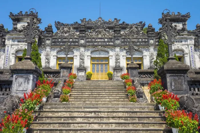 Framed Print : Tomb of Khai Dinh (Lang Khai Dinh), Huong Thuy District, Thua Thien-Hue Province, Vietnam