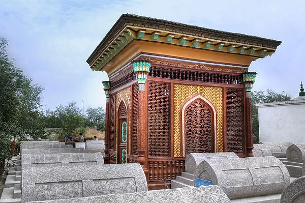 Tombs of Yarkand Khans near the Altyn Mosque, Yarkant, Yarkant County, Xinjiang Uyghur