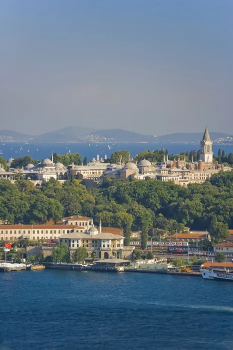 Framed Print : Topkapi Palace and Bosphorus from Galata Tower, Istanbul, Turkey Framed Print : Topkapi Palace and Bosphorus from Galata Tower, Istanbul, Turkey