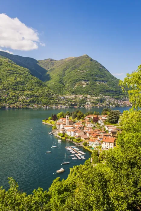 Framed Print : Torno, lake Como, Como province, Lombardy, Italy Framed Print : Torno, lake Como, Como province, Lombardy, Italy