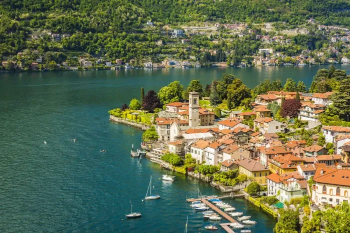 Framed Print : Torno, lake Como, Como province, Lombardy, Italy Framed Print : Torno, lake Como, Como province, Lombardy, Italy