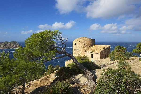 Torre Cala d´en Basset, Sant Elm, Majorca, Balearics, Spain