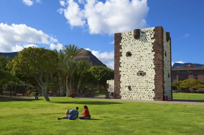 Framed Print : Torre del Conde in San Sebastian, La Gomera, Canary Islands, Spain Framed Print : Torre del Conde in San Sebastian, La Gomera, Canary Islands, Spain
