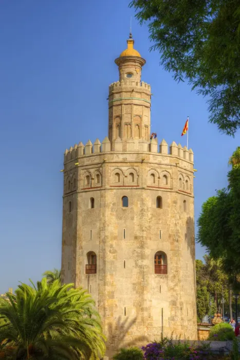 Framed Print : Torre del Oro, Sevilla, Andalusia, Spain Framed Print : Torre del Oro, Sevilla, Andalusia, Spain