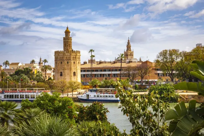 Framed Print : Torre del oro, Seville, Andalucia, Spain Framed Print : Torre del oro, Seville, Andalucia, Spain