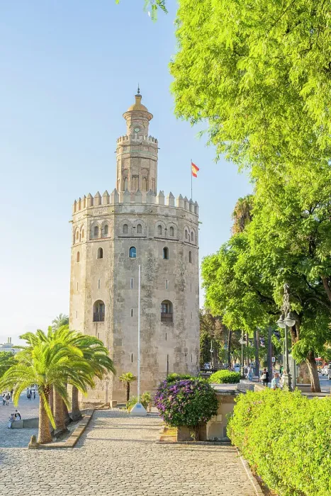 Framed Print : Torre del Oro, Seville, Andalusia, Spain Framed Print : Torre del Oro, Seville, Andalusia, Spain