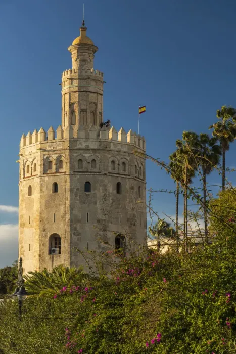 Framed Print : Torre del Oro watchtower, Seville, Andalusia, Spain Framed Print : Torre del Oro watchtower, Seville, Andalusia, Spain