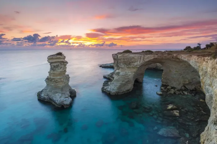 Framed Print : Torre Sant Andrea near Melendugno, Lecce district, Apulia, Italy