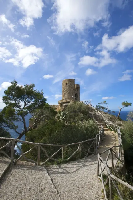 Framed Print : Torre de Ses Animes, Mirador de Ses Animes, Banyalbufar, Majorca, Balearics, Spain Framed Print : Torre de Ses Animes, Mirador de Ses Animes, Banyalbufar, Majorca, Balearics, Spain