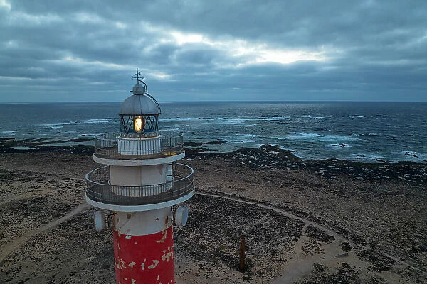 Toston Lighthouse, Fuerteventura, Canary Island, Spain