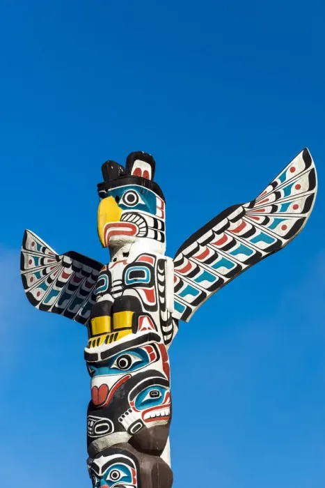 Framed Print : Totem pole at Brockton Point, Stanley Park, Vancouver, British Columbia, Canada Framed Print : Totem pole at Brockton Point, Stanley Park, Vancouver, British Columbia, Canada