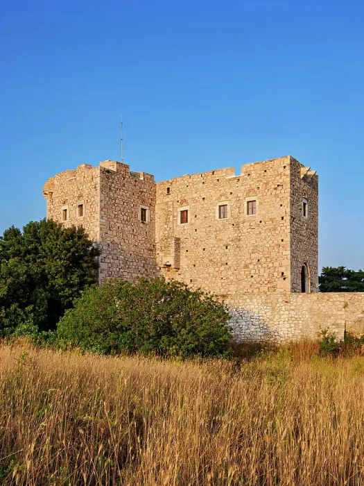 Framed Print : Tower of the Lykourgos Logothetis Castle, Pythagoreio, Samos Island, North Aegean, Greece Framed Print : Tower of the Lykourgos Logothetis Castle, Pythagoreio, Samos Island, North Aegean, Greece