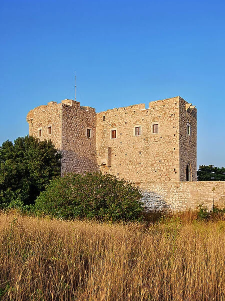 Tower of the Lykourgos Logothetis Castle, Pythagoreio, Samos Island, North Aegean, Greece