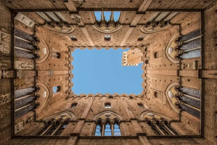 Framed Print : Tower of Mangia in Siena, Siena, Toscana, Italy Framed Print : Tower of Mangia in Siena, Siena, Toscana, Italy