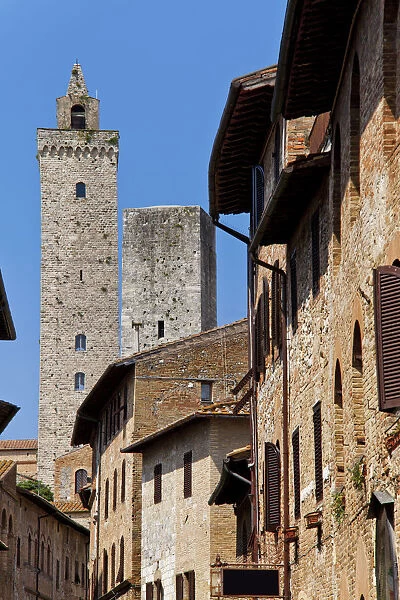 Towers & Buildings, San Gimignano, Tuscany, Italy