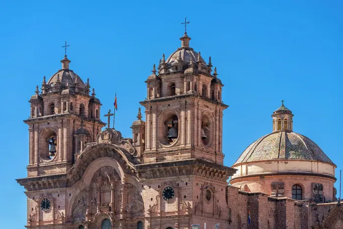 Framed Print : Detail of towers of Church of the Society of Jesus, UNESCO, Cusco, Cusco Province, Cusco Region, Peru Framed Print : Detail of towers of Church of the Society of Jesus, UNESCO, Cusco, Cusco Province, Cusco Region, Peru
