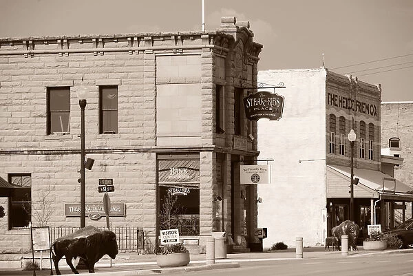 Town of Custer, Custer County, Black Hills, South Dakota, USA