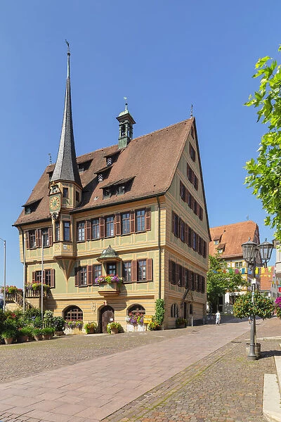 Town hall, Bietigheim-Bissingen, German Timber-Frame Road, Baden-Wurttemberg, Germany