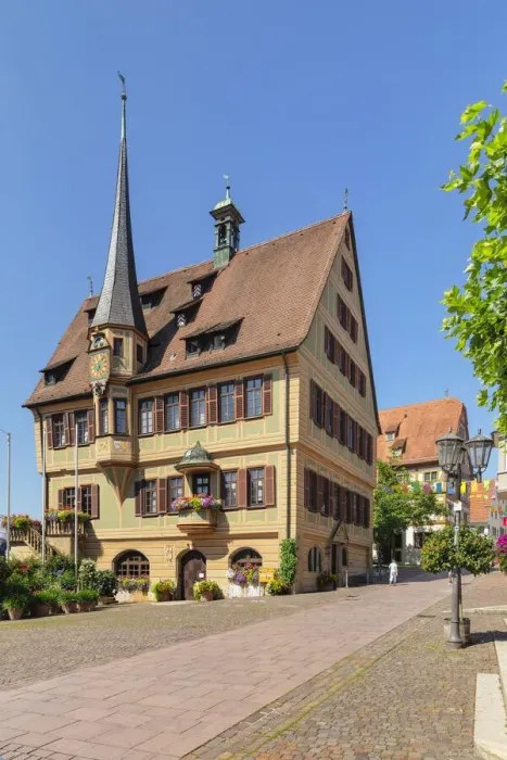 Framed Print : Town hall, Bietigheim-Bissingen, German Timber-Frame Road, Baden-Wurttemberg, Germany Framed Print : Town hall, Bietigheim-Bissingen, German Timber-Frame Road, Baden-Wurttemberg, Germany