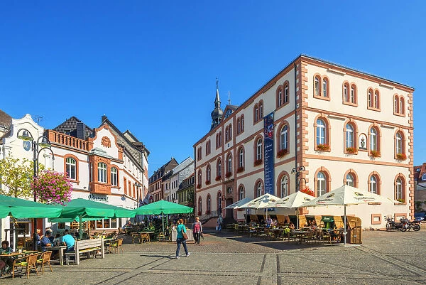 Town hall at the Castle Place, St, Wendel, Saarland, Germany