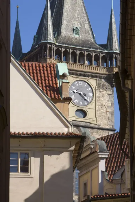 Framed Print : Town Hall Clock Tower, Prague, Czech Republic Framed Print : Town Hall Clock Tower, Prague, Czech Republic