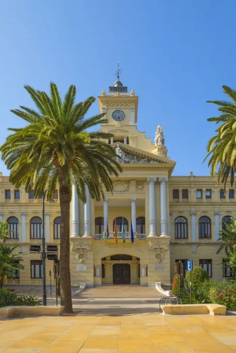 Framed Print : Town hall, Malaga, Costa del Sol, Andalusia, Spain Framed Print : Town hall, Malaga, Costa del Sol, Andalusia, Spain