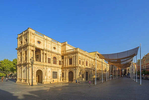 Town hall, Plaza de San Francisco, Sevilla, Andalusia, Spain