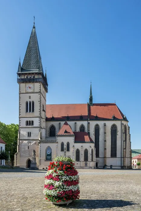 Framed Print : Town Hall Square (Radnicne namestie) with Church of St. Aegidius, Bardejov, Presov, Slovakia Framed Print : Town Hall Square (Radnicne namestie) with Church of St. Aegidius, Bardejov, Presov, Slovakia